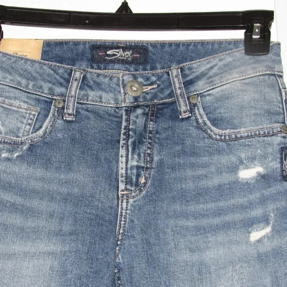 NWT SILVER Avery High-Rise Boot Jeans Size 25 - Picture 3 of 8